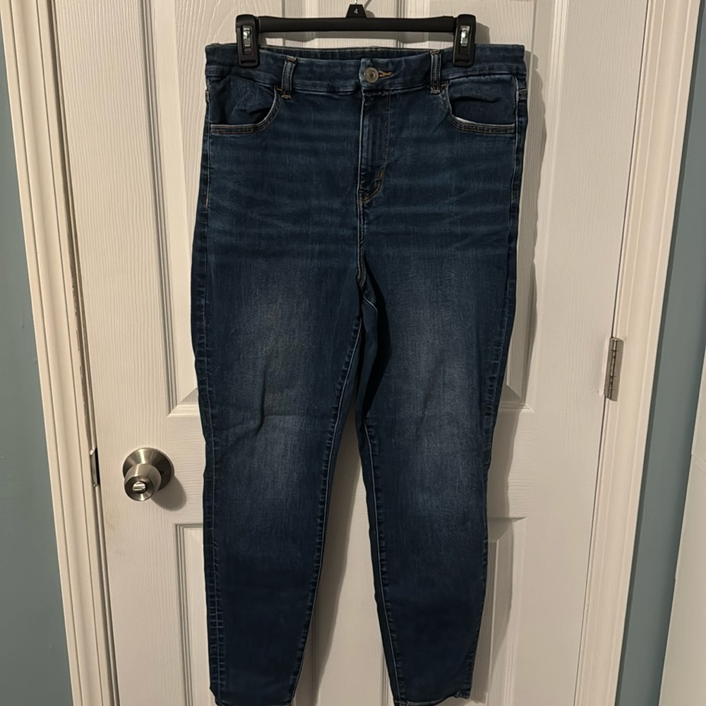 American eagle size 14 blue jeans